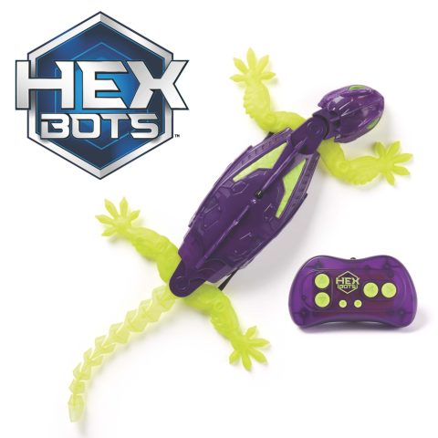 Spin Master HEX BOTS Glow-in-the-Dark Gecko