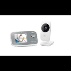 Motorola VM482 bērna video monitors 300 m FHSS Sudrabs