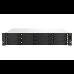QNAP TS-1264U-RP NAS Стойка (2U) Процессор Intel® Celeron® 8 GB DDR4 0 TB QNA…