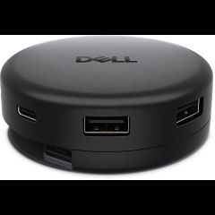 Dell DA326 Vadu USB 3.2 Gen 1 (3.1 Gen 1) Type-C Melns