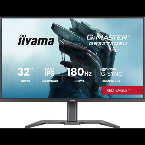 Iiyama G-MASTER GB3272QSU-B1 computer monitor 80 cm (31.5") 2560 x 1440 pixels…