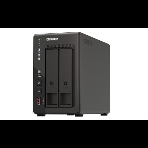 TS-253E NAS Tower Intel® Celeron® J6412 8 GB 0 TB QNAP QTS Black