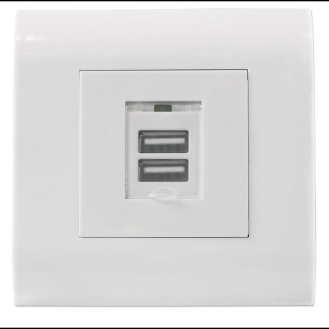 Intellinet 772211 kontatkligzda USB A Balts