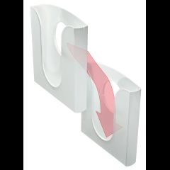 Leitz 54010002 dokumentu un rakstāmlietu paplāte Plastmasa Caurspīdīgs