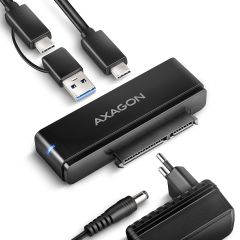 Axagon ADSA-FPX USB-C 10Gbps FAST PORT X adapter for 2.5"/3.5" SSD/HDD