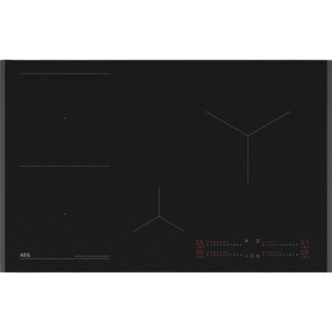 AEG TII84B00FZ Черный Встроенный 80 cm Плита с зонами индукции 4 зона(ы)