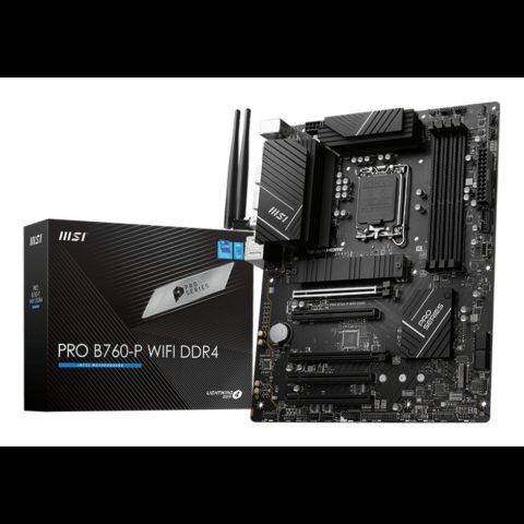 MSI PRO B760-P WIFI DDR4 материнская плата Intel B760 LGA 1700 ATX