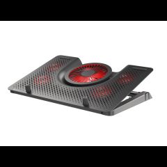 Genesis Oxid 550 laptop cooling pad 43.9 cm (17.3") 2800 RPM Black