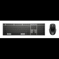 HP 720 Multi-Device Rechargeable Wireless Keyboard and Mouse Combo