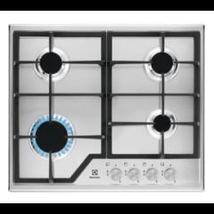 Electrolux KGS6426SX Stainless steel Built-in 59 cm Gas 4 zone(s)