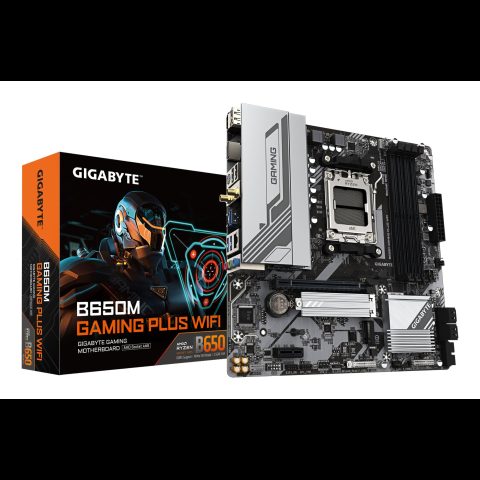 Gigabyte B650M GAMING PLUS WIFI AMD B650 AM5 pieslēgvieta mikro ATX