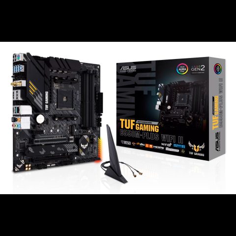Asus TUF GAMING B550M-PLUS WIFI II AMD B550 Socket AM4 micro ATX