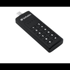 Verbatim Keypad Secure - USB 3.0 Drive with Password Protection and AES-256 HW en…