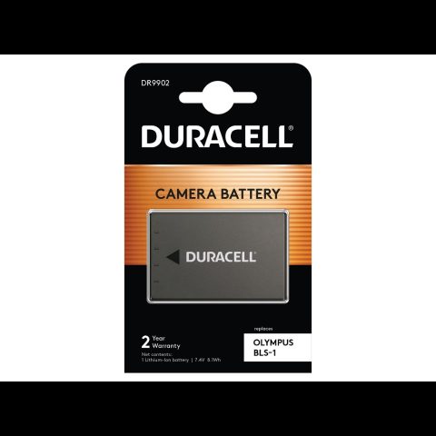 Duracell Camera Battery - replaces Olympus BLS-1 Battery