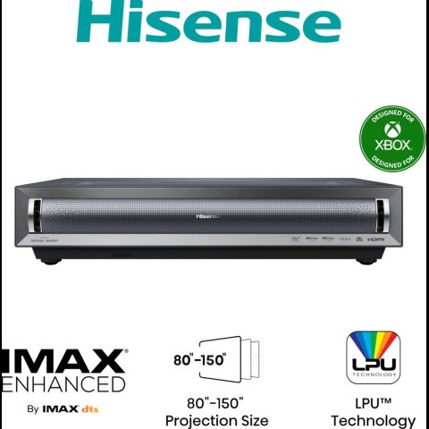 Hisense PX3-PRO Ultra īsa fokusa projektors 2700 ANSI lūmeni DLP UHD 4K (3840x21…
