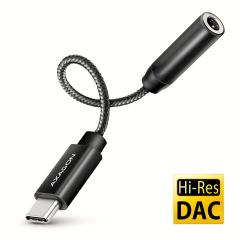 Axagon ADA-HC USB-C to 3.5mm jack - Hi-Res DAC audio adapter