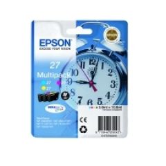 Epson Alarm clock Multipack 3-colour 27XL DURABrite Ultra Ink