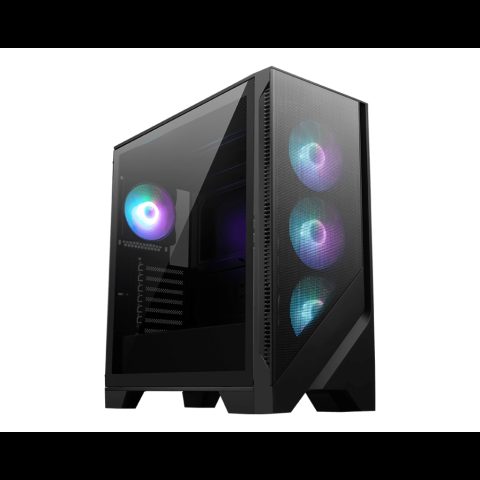 MSI MAG FORGE 321R AIRFLOW datoru korpuss & statnis Midi Tower Melns