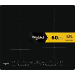 Whirlpool WB B8360 NE Black Built-in 59 cm Zone induction hob 4 zone(s)