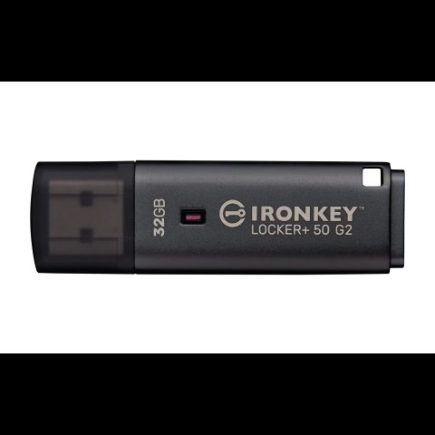 Kingston Technology IronKey Locker+ 50 G2 USB zibatmiņa 32 GB USB Type-A 3.2 Gen…