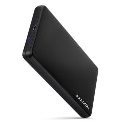Axagon EE25-SLC Screwless USB-C 3.2 Gen 1 - SATA 6G external box for 2.5" SSD/H…