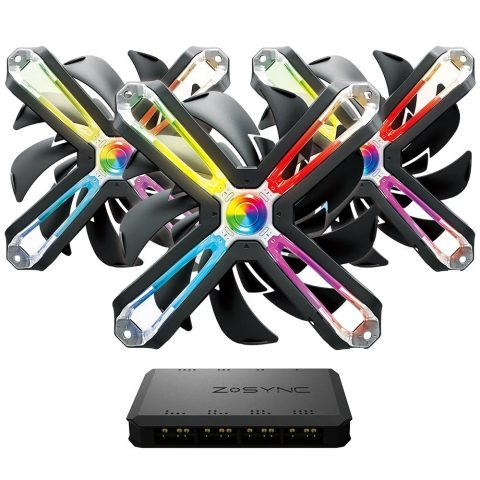 Zalman ZM-SF120A3 kompiuterio aušinimo komponentas Kompiuterio korpusui Ventili…
