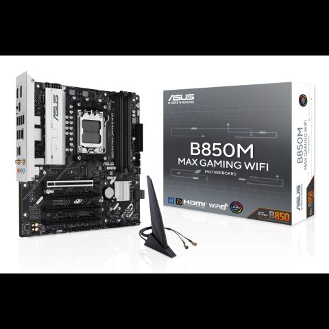Asus B850M MAX GAMING WIFI AMD B850 Socket AM5 Микро ATX
