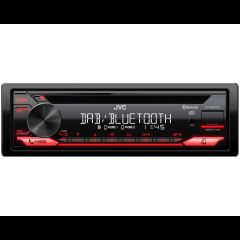 JVC KD-DB622BT автомобильный медиа-ресивер Черный 200 W Bluetooth