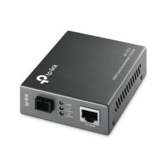 TP-Link MC112CS сетевой медиа конвертор 100 Мбит/с Одномодовое волокно Черный