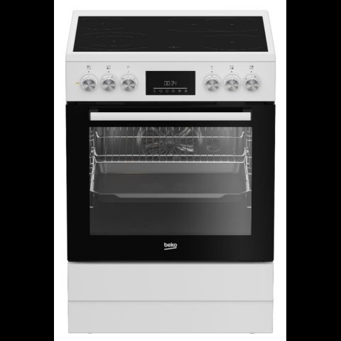 Beko FBM67320WS Brīvi stāvoša plīts Elektrisks Keramika Balts
