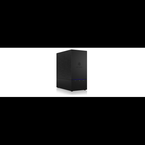 Icy Box IB-RD3621-C31 disk array 0 TB Desktop Black
