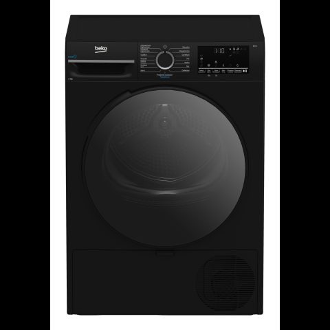 Beko BM3T48249PBDC tumble dryer Freestanding Front-load 8 kg Black