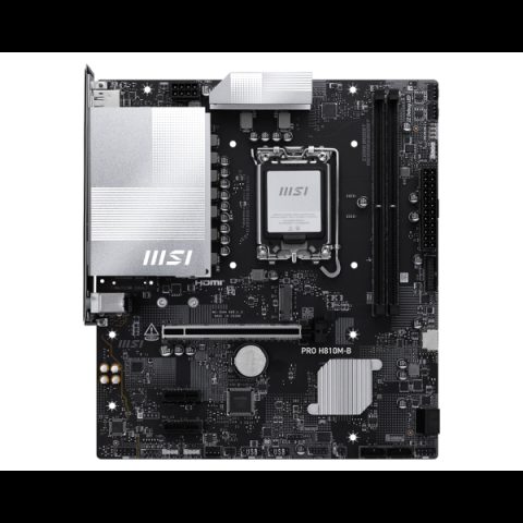 MSI PRO H810M-B материнская плата Intel H810 LGA 1851 (Socket V1) Микро ATX