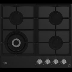 Beko HILW64325SB hob Black Built-in 59 cm Gas 4 zone(s)