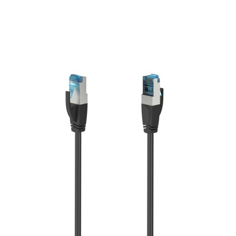 Hama 00200683 tīkla kabelis Melns 10 m Cat6a S/FTP (S-STP)