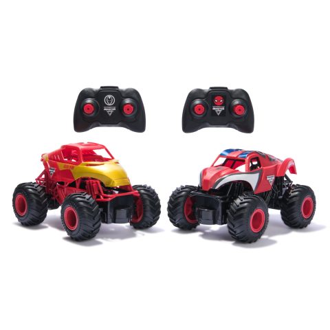 Monster Jam Marvel Official Super Hero RC Challenge Pack
