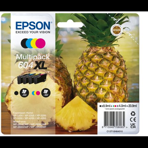 Epson 604XL tintes kārtridžs 1 pcs Oriģināls High (L) Yield Melns