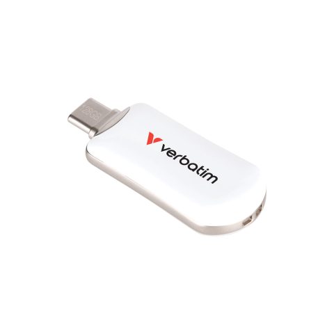 Verbatim 16105730 USB flash drive 128 GB USB Type-C 3.2 Gen 1 (3.1 Gen 1) White