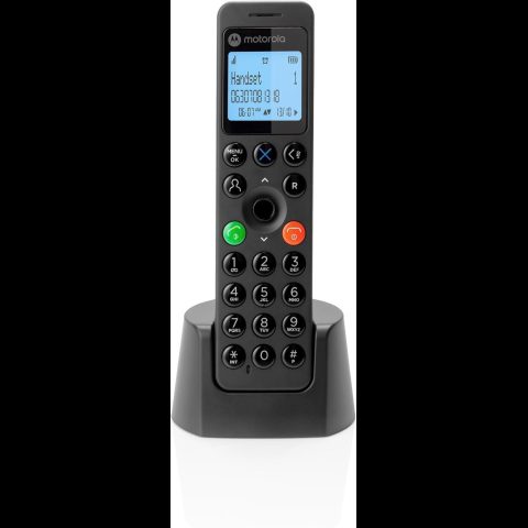 Motorola DOT201 DECT телефон Идентификация абонента (Caller ID) Черный