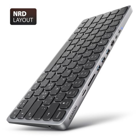 Axagon HMC-KB-NRD док-станция для ноутбука Проводная USB 3.2 Gen 1 (3.1 Gen 1)…