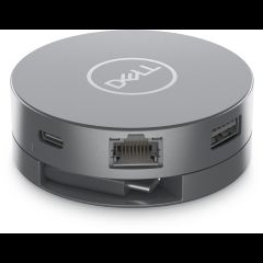 Dell DA305 Проводная USB 3.2 Gen 2 (3.1 Gen 2) Type-C Серебристый
