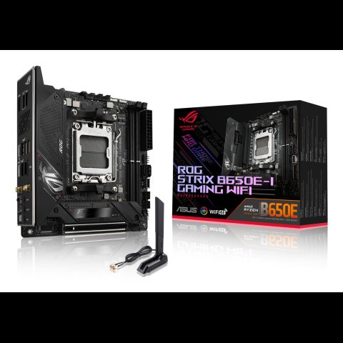 Asus ROG STRIX B650E-I GAMING WIFI AMD B650 AM5 pieslēgvieta mini ITX