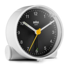 Braun BC01WB Kvarca modinātājpulkstenis Melns
