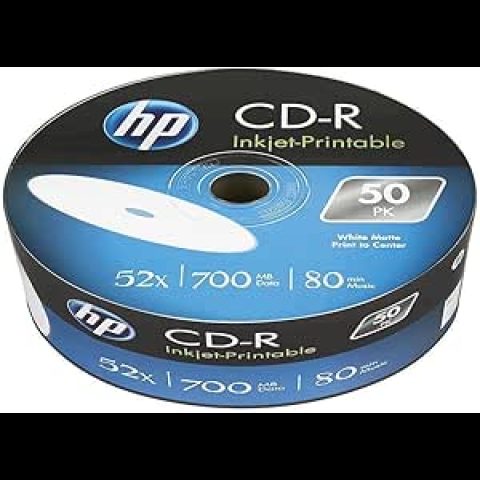 HP CRE00070WIP blank CD CD-R 700 MB 52x 50 pc(s)