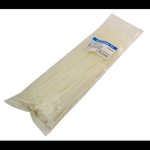 LogiLink KAB0004 kabeļu saite Neilons Balts