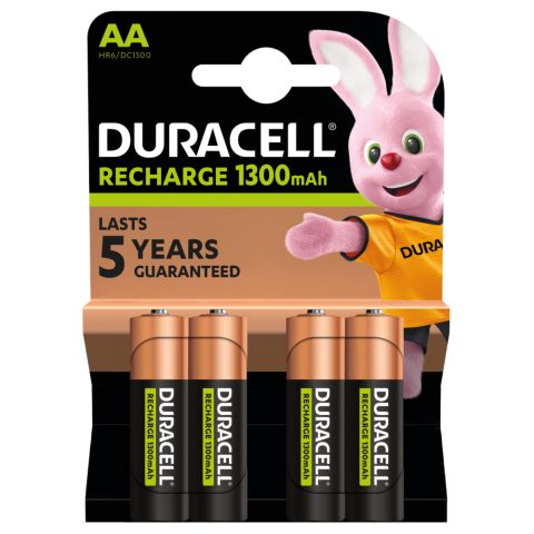 Duracell 4xAA Akumulators AA
