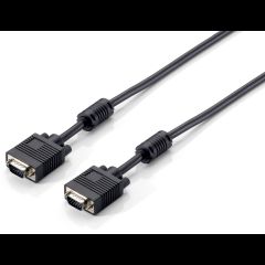 Equip 118814 VGA кабель 10 m VGA (D-Sub) Черный