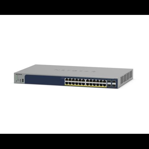 Netgear GS728TPP Vadīts L2/L3/L4 Gigabit Ethernet (10/100/1000) Power over Ether…