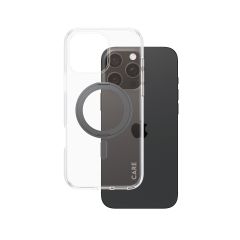 Panzer Glass PanzerGlass CARE™ by ® Case Transparent w. Black Kickstand & MagSafe iPh…