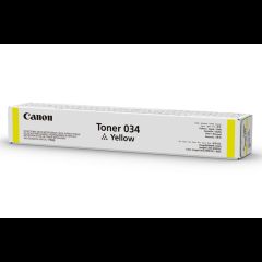 Canon 034 tonera kārtridžs 1 pcs Oriģināls Dzeltens